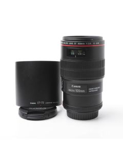 Canon EF 100mm f/2.8 L IS USM Macro -objektiivi KÄYTETTY