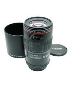 Canon EF 100mm f/2.8 L IS USM Macro -objektiivi KÄYTETTY