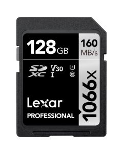 Lexar Pro 1066x SDXC 128GB U3 (V30) UHS-I R160/W120 -muistikortti
