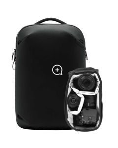 Peak Design Travel Backpack 20L -kamerareppu + Camera Cube Small (black)