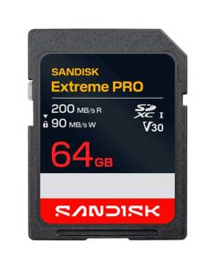 SanDisk Extreme Pro SDXC V30 64GB 200MB/s -muistikortti