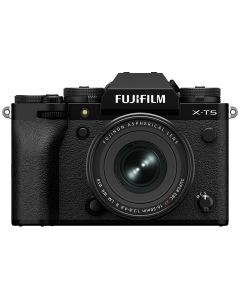 Fujifilm X-T5 + XF 16-50mm f/2.8-4.8 R LM WR -järjestelmäkamera, musta