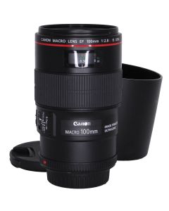 Canon EF 100mm f/2.8 L IS USM Macro -objektiivi KÄYTETTY SIS ALV