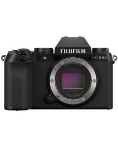 Fujifilm X-S20 -järjestelmäkamera, musta