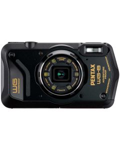 Ricoh/Pentax WG-8 -kompaktikamera, musta