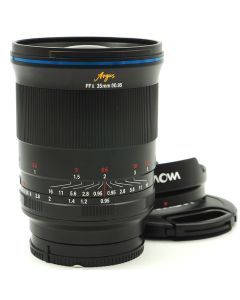 Laowa Argus 35mm f/0.95 FF -objektiivi, Sony FE KÄYTETTY