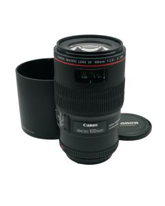 Canon EF 100mm f/2.8 L IS USM Macro -objektiivi KÄYTETTY