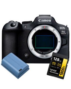 Canon EOS R6 Mark II + SmallRig LP-E6NH USB-C + Lexar SDXC UHS-II 128GB 280MB/s
