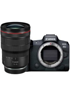 Canon EOS R5 + RF 15-35mm f/2.8 L IS USM -järjestelmäkamera