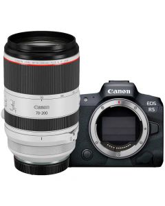 Canon EOS R5 + RF 70-200mm f/2.8 L IS USM -järjestelmäkamera