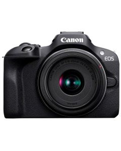 Canon EOS R100 + RF-S 18-45mm IS STM -järjestelmäkamera