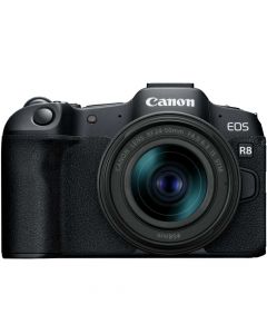 Canon EOS R8 + RF 24-50mm f/4.5-6.3 IS STM -järjestelmäkamera