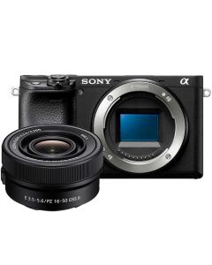 Sony A6400 + 16-50mm f/3.5-5.6 PZ OSS II -järjestelmäkamera