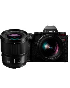 Panasonic Lumix S5 II + S 20-60mm f/3.5-5.6 + S 50mm f/1.8 -järjestelmäkamera