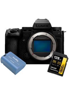 Panasonic Lumix S5 IIX + SmallRig 4906 DMW-BLK22 + Lexar SDXC 128GB
