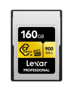 Lexar CFexpress Type A Pro Gold 160GB R900/W800 -muistikortti