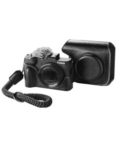 SmallRig 5386 Leather Case Kit, black (Canon PowerShot V1)
