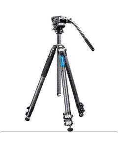 Leofoto LV-323C+BV-10 Tripod Kit -hiilikuitujalusta