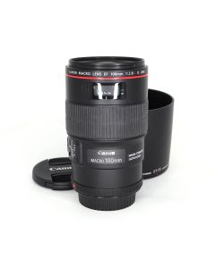Canon EF 100mm f/2.8 L IS USM Macro -objektiivi KÄYTETTY