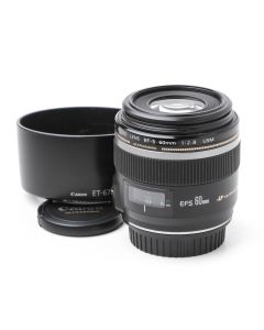 Canon EF-S 60mm f/2.8 USM Macro -objektiivi KÄYTETTY