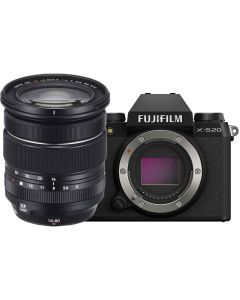 Fujifilm X-S20 + XF 16-80mm f/4 OIS WR -järjestelmäkamera, musta
