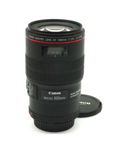 Canon EF 100mm f/2.8 L IS USM Macro -objektiivi KÄYTETTY