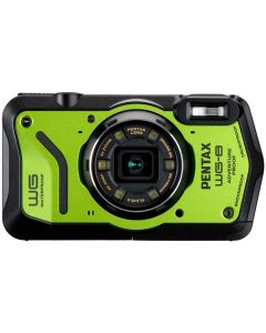 Ricoh/Pentax WG-8 -kompaktikamera, vihreä
