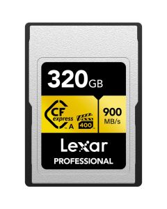 Lexar CFexpress Type A Professional Gold 320GB 900MB/s -muistikortti