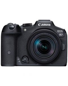 Canon EOS R7 + RF-S 18-150mm IS STM -järjestelmäkamera