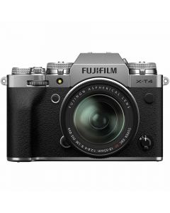 Fujifilm X-T4 + XF 18-55mm f/2.8-4 R LM OIS -järjestelmäkamera, hopea