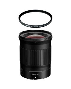 Nikkor Z 24mm f/1.8 S -objektiivi + NC 72mm suodin