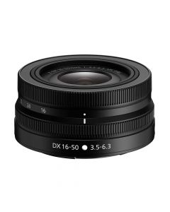 Nikkor Z DX 16-50mm f/3.5-6.3 VR -objektiivi, musta