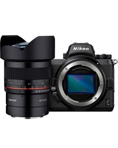 Nikon Z 7II + Samyang MF 14mm f/2.8 -järjestelmäkamera
