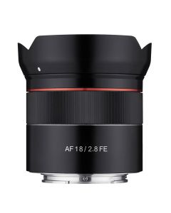 Samyang AF 18mm f/2.8 -objektiivi, Sony FE
