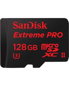 SanDisk Extreme Pro microSDXC 128GB 275MB/s UHS-II -muistikortti + USB 3.0 lukija