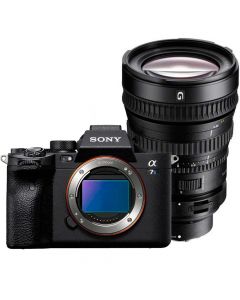 Sony A7S Mark III + FE 28-135mm f/4 PZ G OSS -järjestelmäkamera