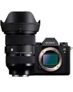 Sony A9 Mark II + Sigma 24-70mm f/2.8 Art DG DN -järjestelmäkamera
