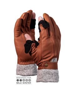 Vallerret Urbex Photography Glove XL, brown -valokuvaushansikkaat