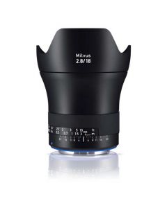 Zeiss Milvus 18mm f/2.8 ZE -objektiivi, Canon