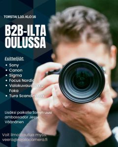 Oulun B2B tapahtuma 1.10.