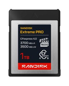 SanDisk Extreme Pro CFexpress 4.0 Type B 1TB 3700MB/s -muistikortti