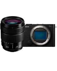 Panasonic Lumix S9 + S 28-200mm f/4-7.1 Macro OIS -järjestelmäkamera, Jet Black