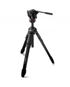 Manfrotto ONE Hybrid Aluminum Tripod + 500X Fluid Head -jalustapaketti