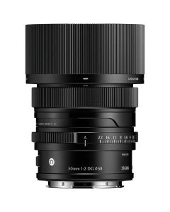 Sigma 50mm f/2 C DG -objektiivi, L-mount (musta)