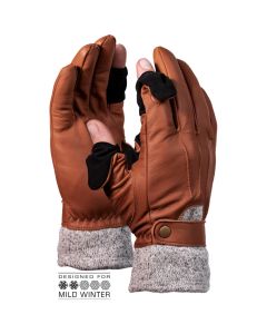 Vallerret Urbex Photography Glove XL, brown -valokuvaushansikkaat