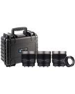 Samyang V-AF Lens Kit, Sony FE + MF Adapteri + Hardcase -laukku