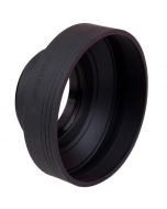 Caruba Rubbered Sun Hood 3in1 -vastavalosuoja, 43mm