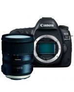 Canon EOS 5D Mark IV + Tamron SP 24-70mm f/2.8 Di VC USD G2 -järjestelmäkamera