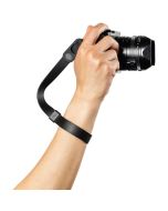 Peak Design Cuff Leather Camera Wrist Strap -rannehihna, musta