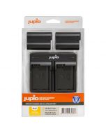 Jupio Value Pack: 2x EN-EL15C 2100mAh + USB Dual Charger -akku/laturikitti